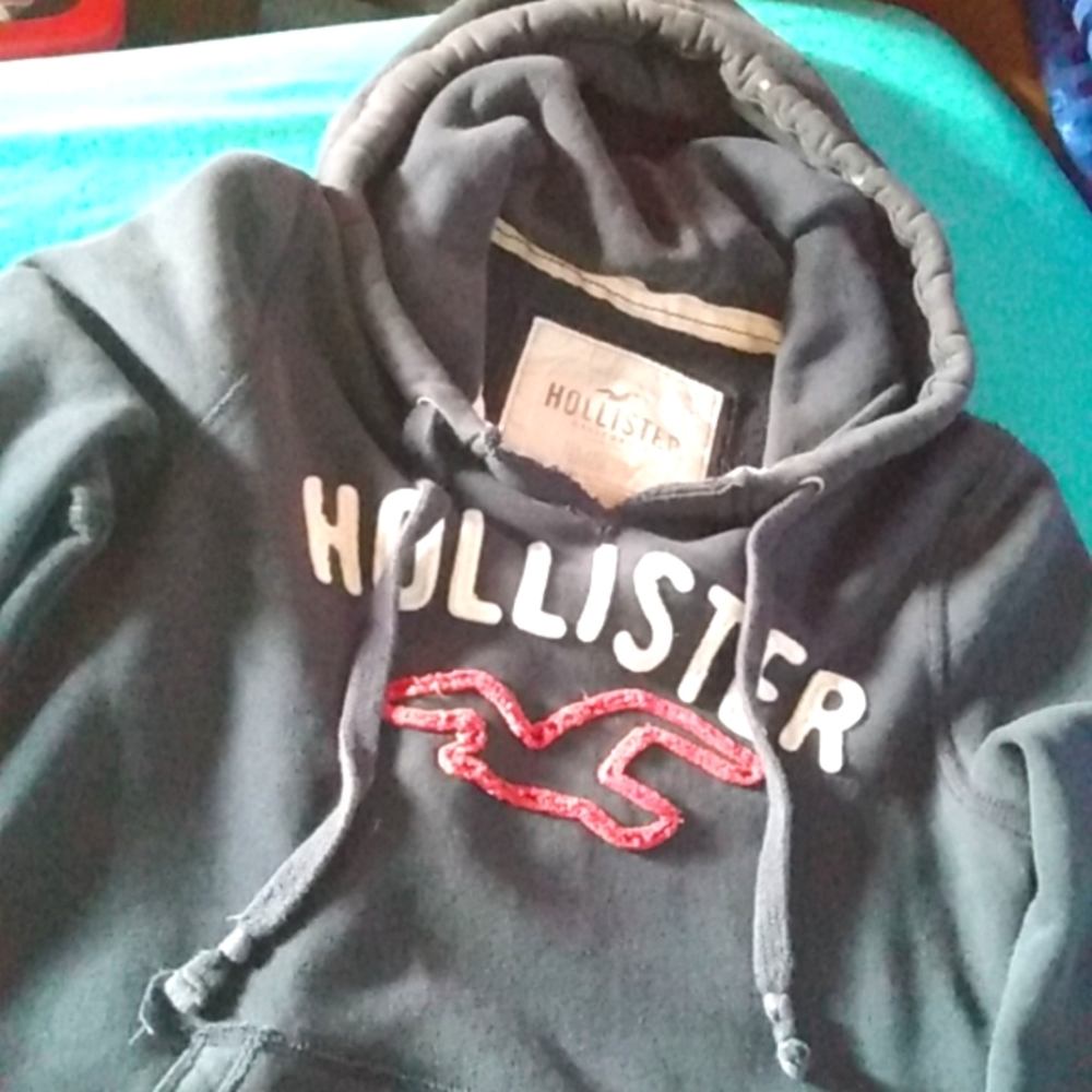 Navy Hollister Hoodie